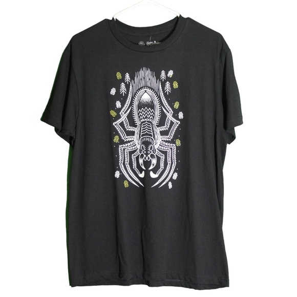 Harry Potter Aragog Black T Shirt Mens Medium - Picture 1 of 4